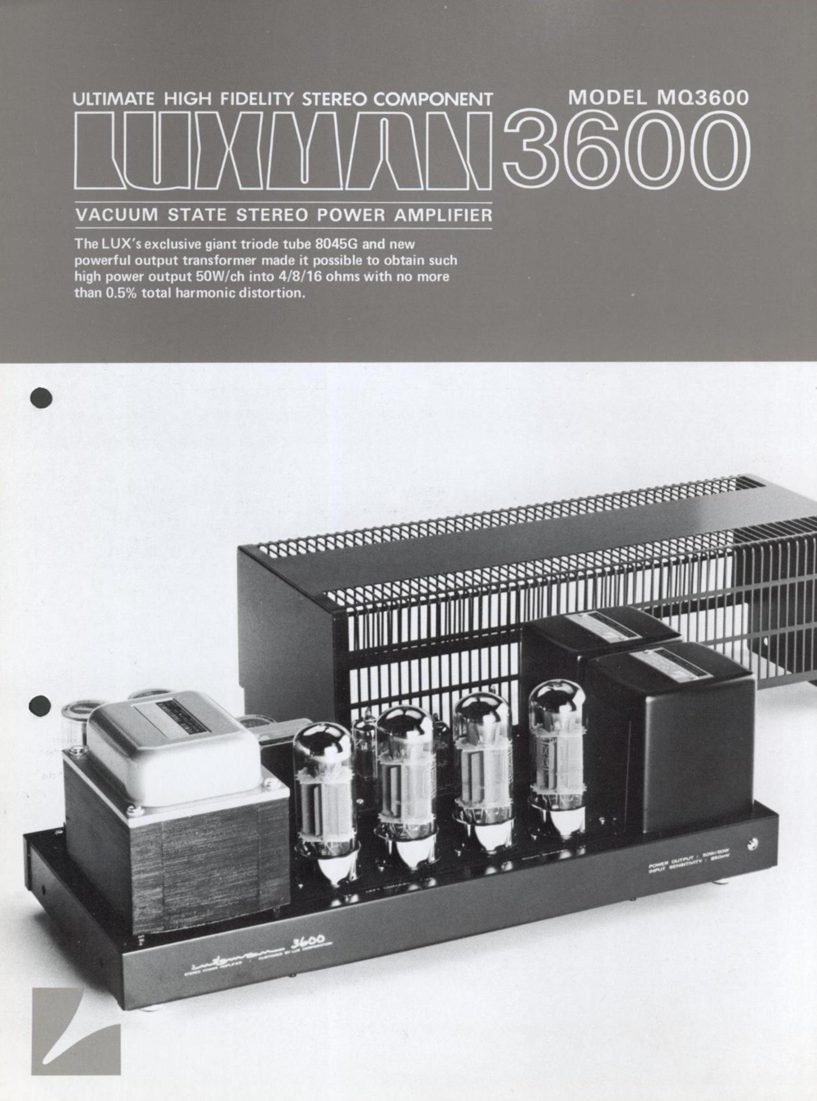 Luxman MQ 3600